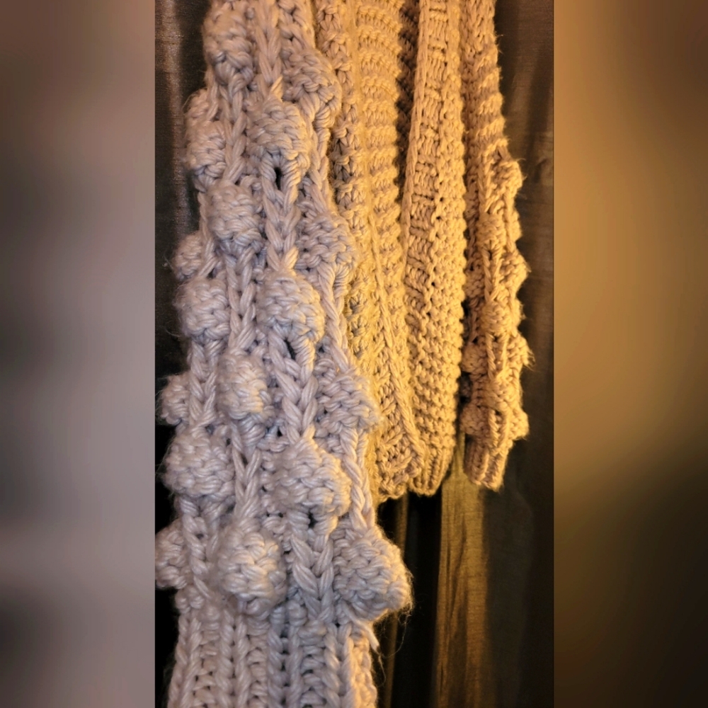 Wishlist Handmade Bubble Sleeve Knit Cardigan